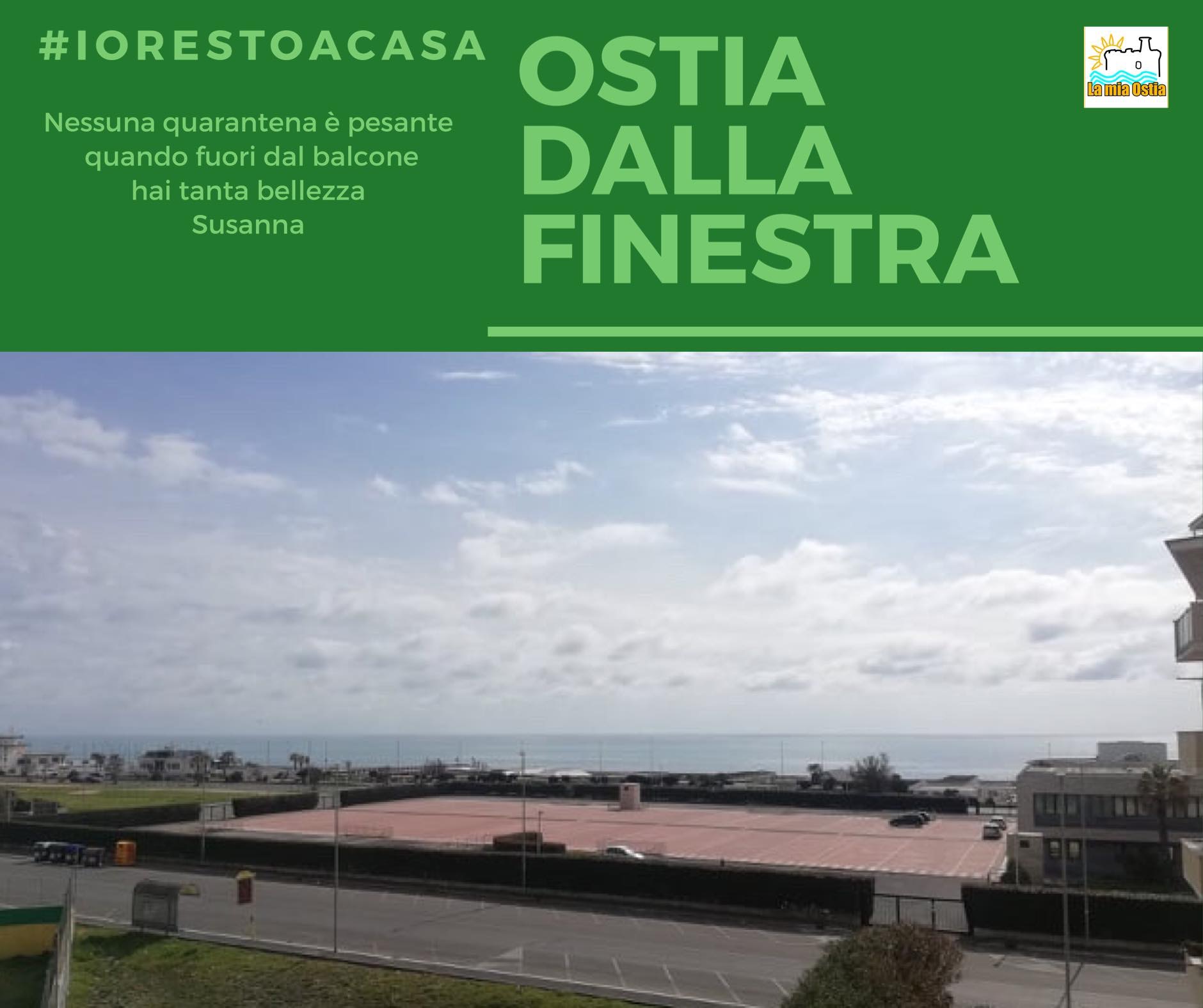 Ostia dalla finestra: mese di marzo